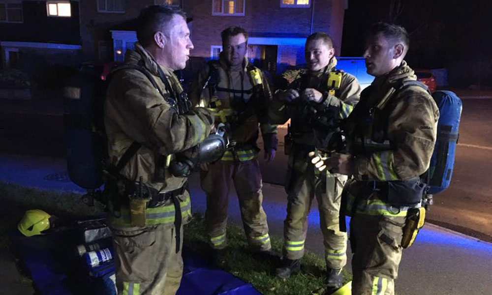 Smoking in bed causes serious house fire
